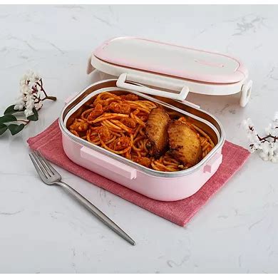 Lille Home Stainless Steel Leakproof Bento Lunch Box/Metal 